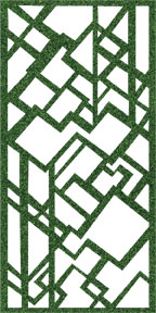 Our Steel Trellis can be used to enhance the beauty of your garden space, provide an artistic privacy screen, wall art, room or patio divider, gate insert, fence panel, guard rail or hand rail insert or as standalone art piece for entry ways and lobby areas.  